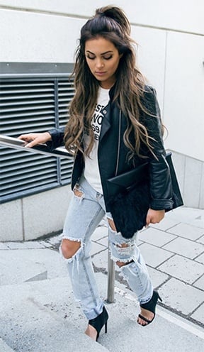 Ways To Wear Distressed Denim