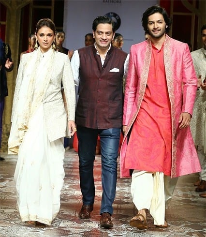 Aditi Rao Hydari and Ali Afzal walks for Raghavendra Rathore