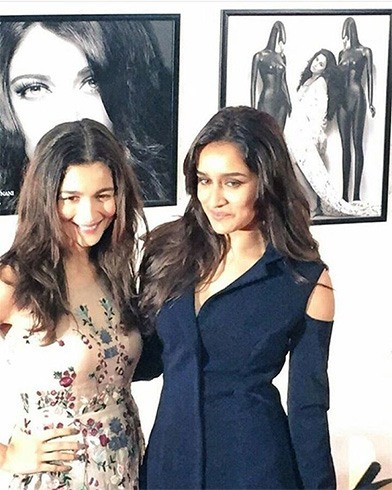 Alia Bhatt and Shraddha Kapoor 2016 Calender Launch