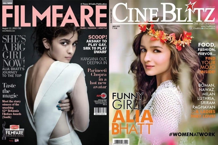 Alia Bhatt Magazine Cover