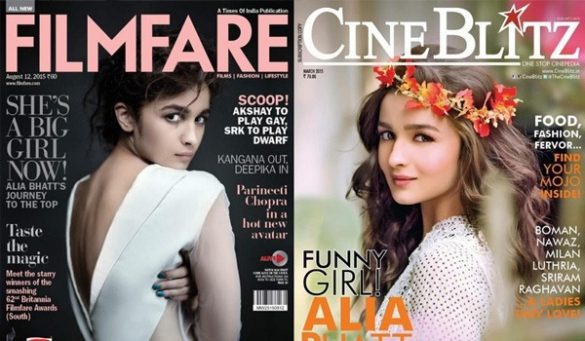 Alia Bhatt Magazine Cover