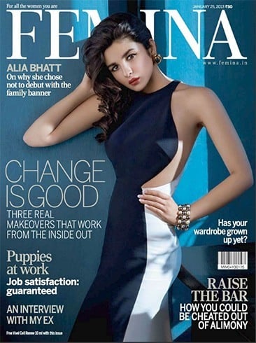 Alia Bhatt on Femina