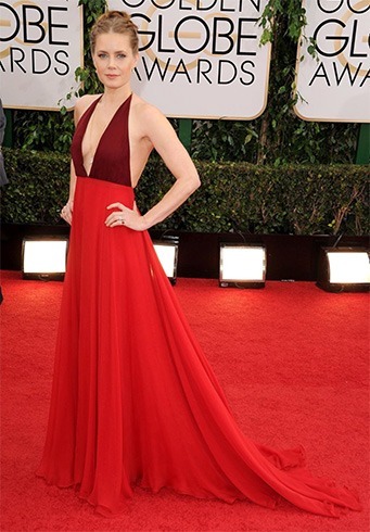 Amy Adams at Golden Globes 2014