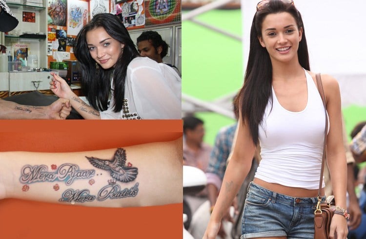 Amy Jackson Tattoo