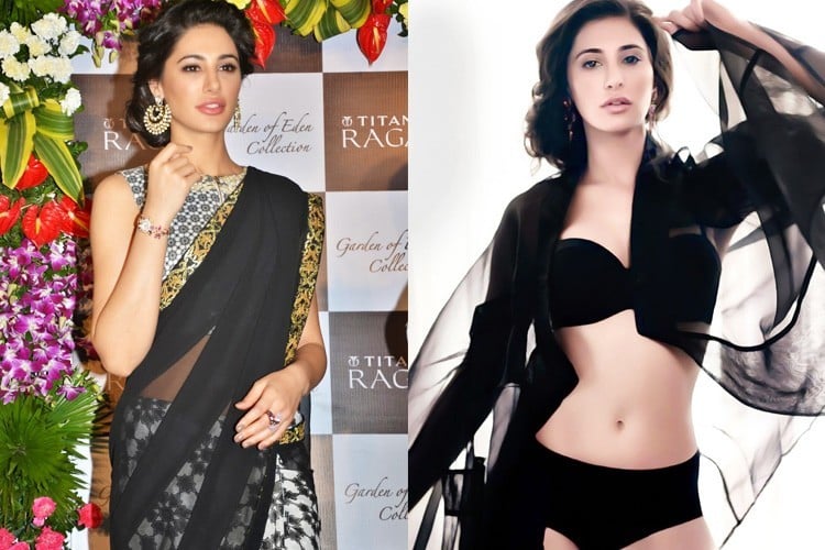 Bollywood Actresses in Saree and Bikini