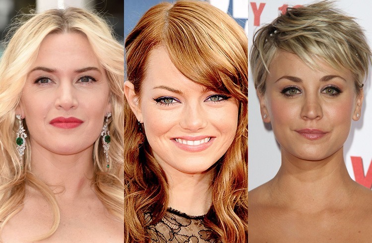 Hollywood celebrities in dark brows