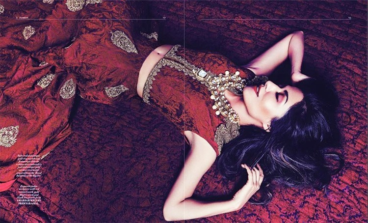 Chitrangada Singh January 2016 magazine