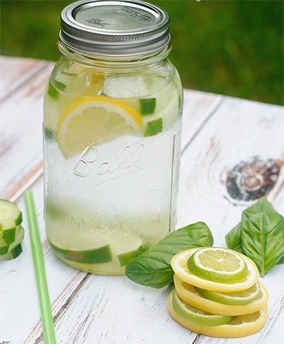 Cucumber And Lime Water