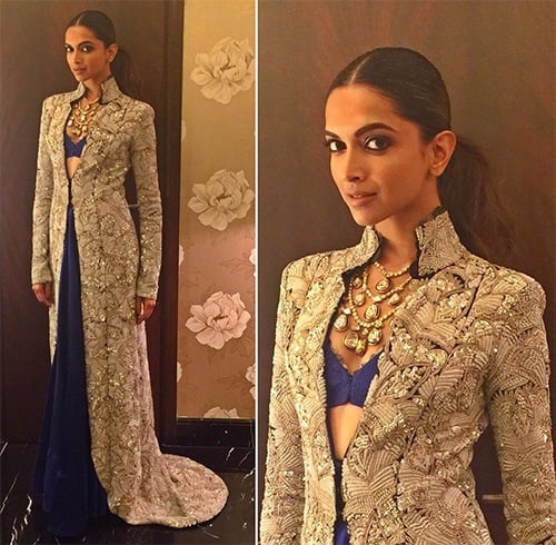 Deepika Padukone in Anamika Khanna