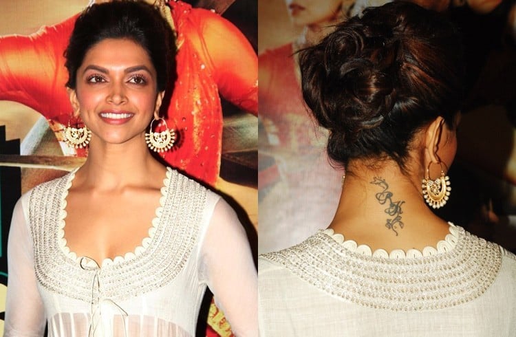 Deepika Padukone Tattoo