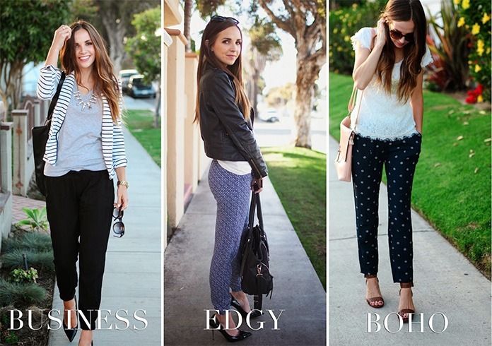 How to Wear Draped Pants