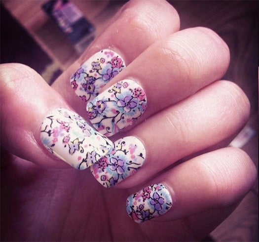 Floral Nail Art Designs