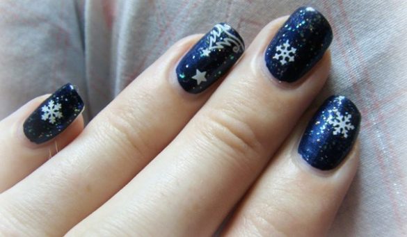 Frosty Nail Art