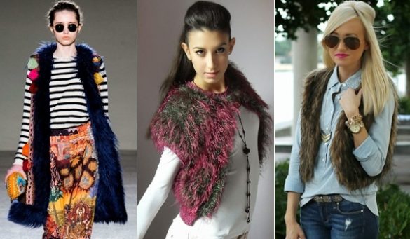 Fur Vests Fashion