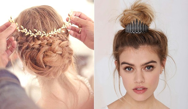 Hair Clip with Hair Bun Net