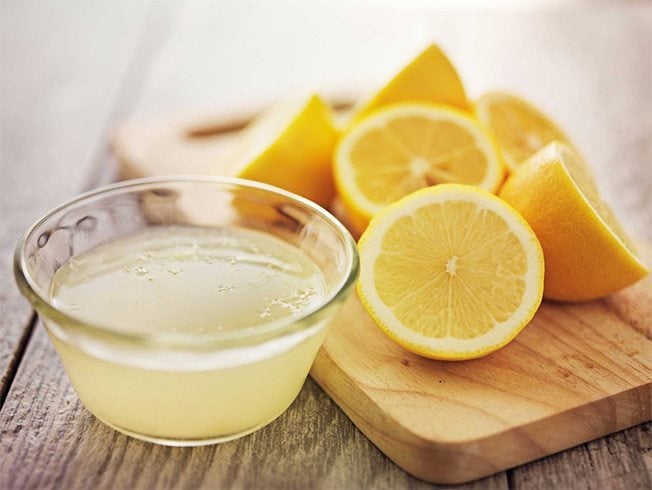 Homemade Lemon Juice Deodorant