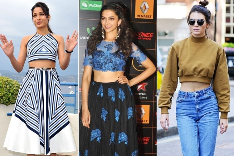 different kinds of crop tops