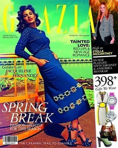 Jacqueline on Grazia