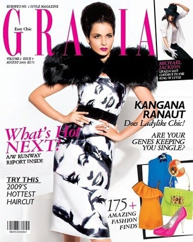 Kangana Ranaut on Magazine Cover