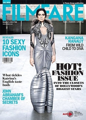 Kangana Ranaut Filmfare cover