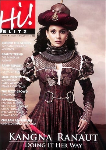 Kangana Ranaut Magazine Cover