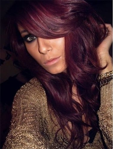 latest hair color trends for long hair