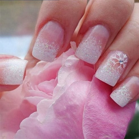 Pink Nail Art