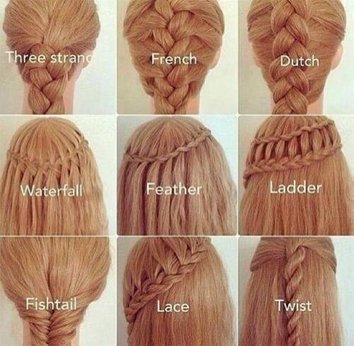 Popular french braids