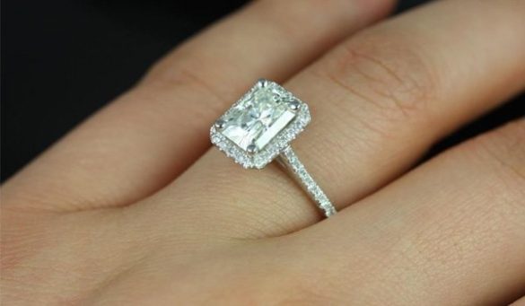 Radiant Cut Engagement Rings