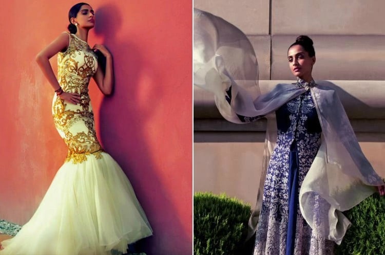 sonam kapoor elle october 2013