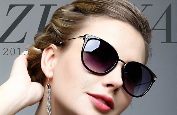 Retro Sunglasses For Round Face