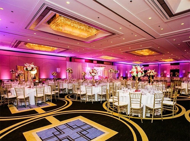 Wedding color decors