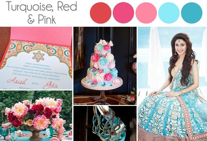 Wedding Color Palettes 2016