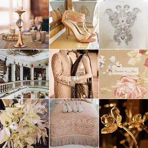 Wedding color palettes spring 2016