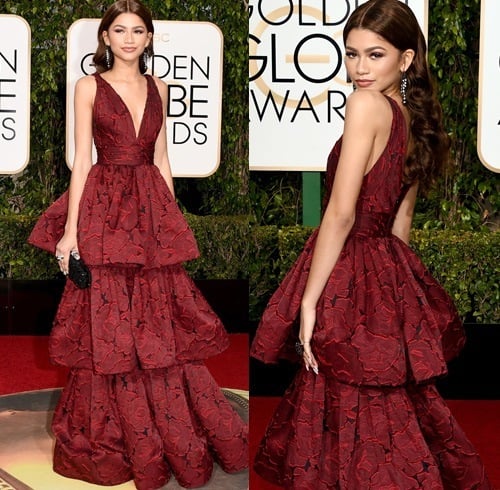 Zendaya at Golden Globes 2016