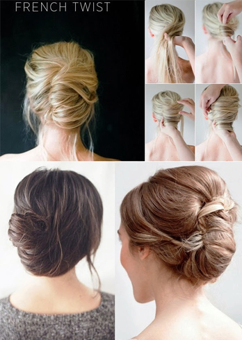 French Twist Updo