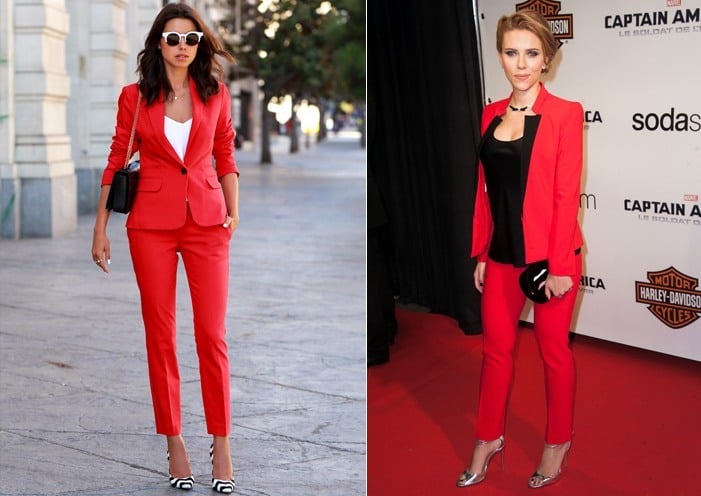 How to Wear Red Pants