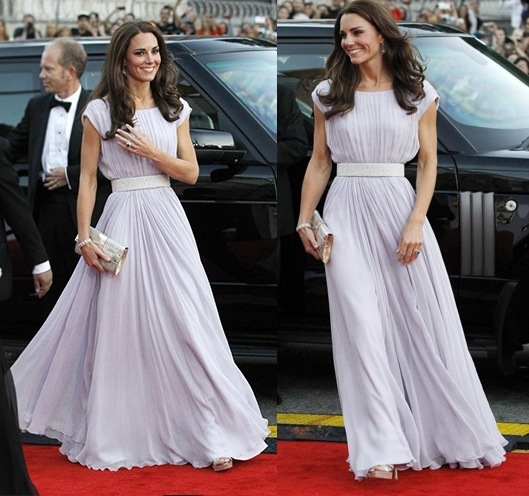 Kate Middleton Alexander McQueen gown