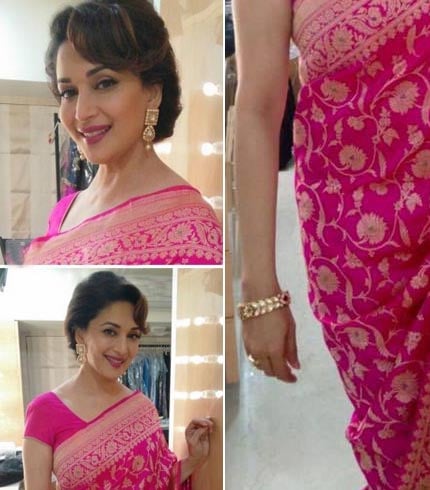 Madhuri Dixit Earrings and Bracelet