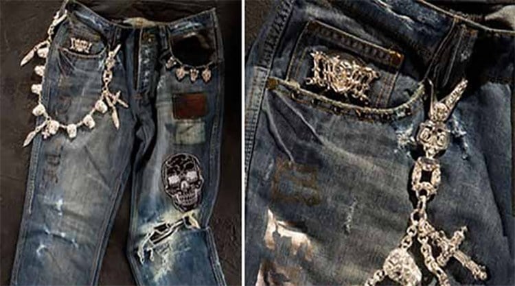 The World's Most Expensive Pair of Jeans | Gold jeans, Expensive jeans,  Designer jeans