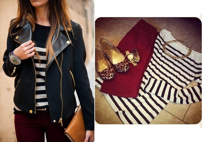 Tips on how to wear maroon pants