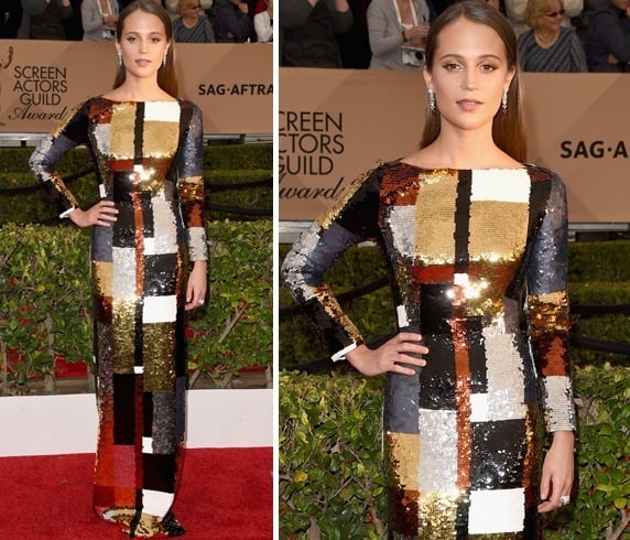 Alicia Vikander at 22nd Screen Actors Guild Awards