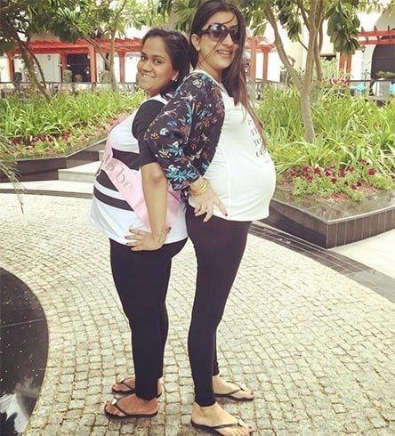 Arpita Khan Sharma Pregnant Posers