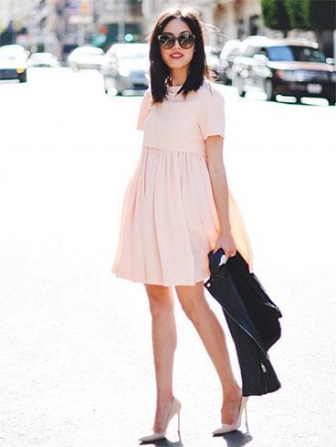 Baby pink frock