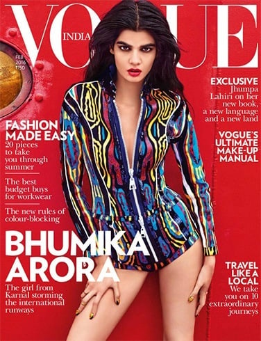 Bhumika Chawla on Vogue India