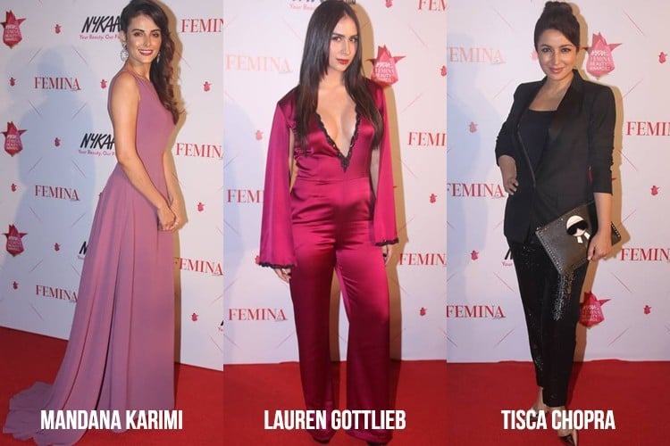 Celebs at Nykaa Femina Beauty Awards 2016