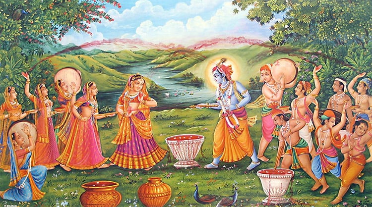 Radha Krishna Holi