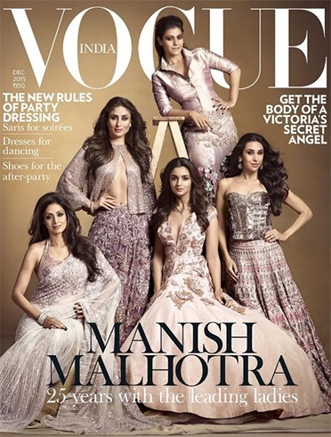 Kajol On The Magazine Cover Page