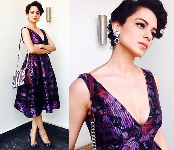 Kangana Ranaut in Cynthia Rowley Dress