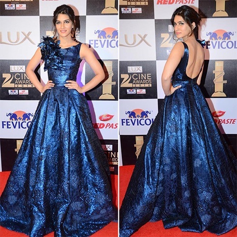 Kriti Sanon in Hamda Al Fahim ball gown